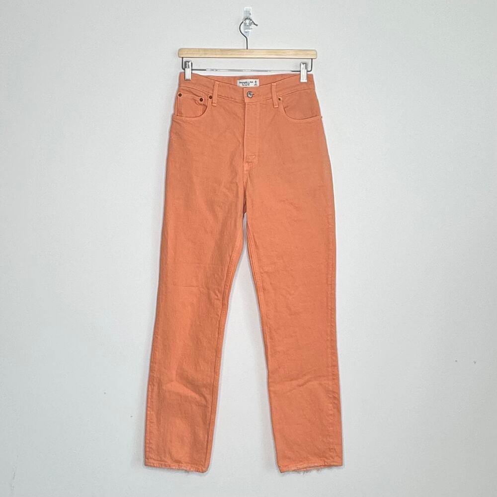 ABERCROMBIE | 90's‎ Straight Ultra High Rise Jeans | 2